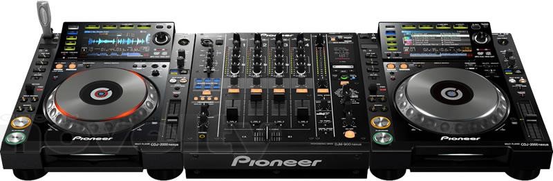 Rent PIONEER CDJ-2000 NEXUS DJ Decks + DJM-900 NEXUS MIXER - Cannes, Monaco, St Tropez, Provence