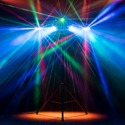 DJ / Party Lighting Rental & Installation for event dancefloors - Cannes, St Tropez, Monaco, French Riviera